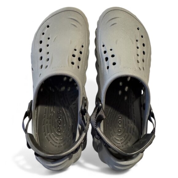 Crocs Echo Clog – Gray – Men’s Size 10 Women's 12 – Excellent Condition - Picture 5 of 7